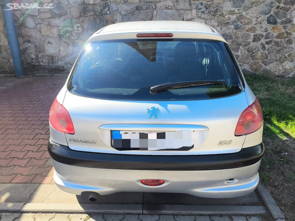 Peugeot 206 1.4 55 kW - AIRBAGY klimatizace 12/27